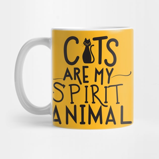 Cats are my spirit animals by NomiCrafts